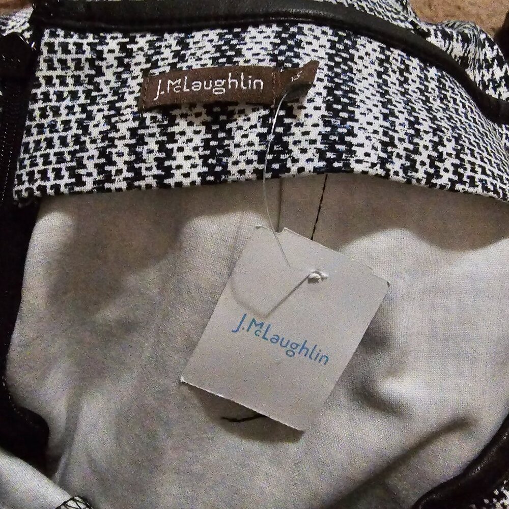 J. McLaughlin Plaid Pencil/Midi Skirt - Picture 11 of 12